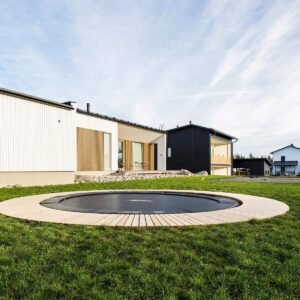 Alternative view of ACON Air 14ft Round Trampoline