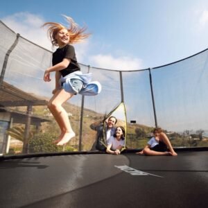 Alternative view of Acon Air 15ft Round Trampoline with Premium Net and Ladder