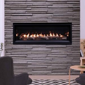 Alternative view of Superior DRL2000 Direct Vent Linear Gas Fireplace