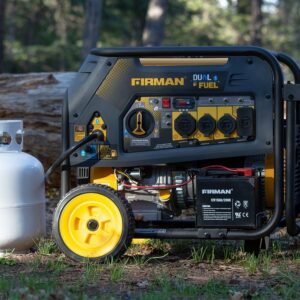 Alternative view of Firman H07552 9400W Dual Fuel Generator