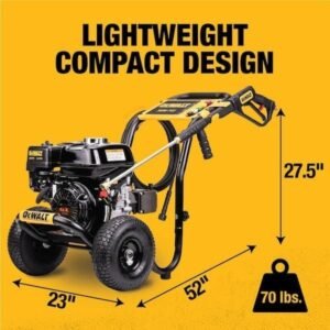 Alternative view of DEWALT 4400 PSI 4.0 GPM Gas Pressure Washer with AAA Triplex Pump
