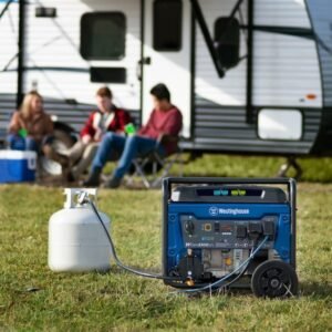 Alternative view of Westinghouse WGen5300DFv Dual Fuel Portable Generator