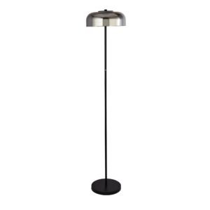 Alternative view of Frisbee Smoked Glass LED Floor Lamp