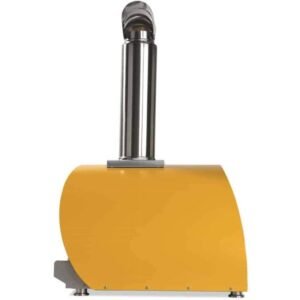 Alternative view of Coyote DUOMO Wood-fired Pizza Oven – Yellow – C1PZ40WY