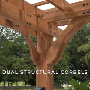 Alternative view of Backyard Discovery Beaumont Pergola