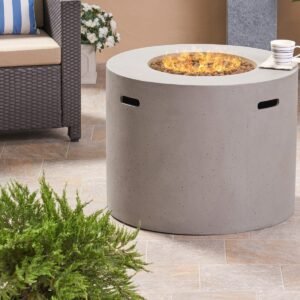 Alternative view of Latitude Run Caelan Outdoor Propane Gas Fire Pit Table