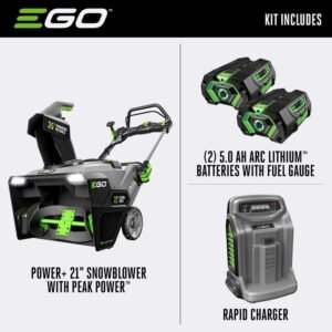Alternative view of EGO SNT2102 21″ Cordless Snow Blower Kit