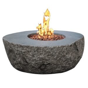 Elementi Boulder Outdoor Fire Pit Table