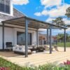 Aecojoy 14×12 ft Aluminum Pergola with Canopy