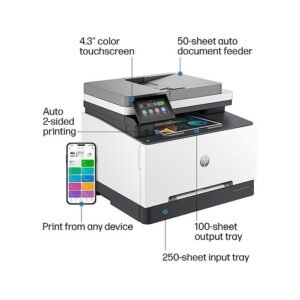 Alternative view of HP Color LaserJet Pro MFP 3301fdw | Color | Print, copy, scan, fax | Wireless | 499Q5F#BGJ