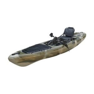Alternative view of BKC PK13 13′ Pedal Drive Fishing Kayak