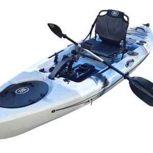 Alternative view of BKC PK12 Angler Sit-on-Top Single Pedal Fishing Kayak