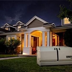 Alternative view of Champion Power Equipment 100177 8.5-kW Home Standby Generator with 50-Amp Outdoor-Rated Automatic Transfer Switch