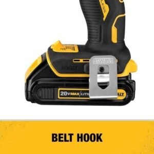 Alternative view of DEWALT ATOMIC 20V MAX* Cordless Drill Combo Kit, Compact (DCK278C2)