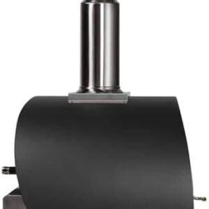 Alternative view of Coyote Outdoor Living 30″ Matte Black Hybrid Pizza Oven in NG