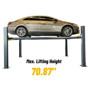 Alternative view of KT-4H850, 4 Post Vehicle Storage Lift 8,500lb