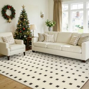 Sonno | Custom Wool Rugs Textured Carpet Tufted Runner with Anti-Slip Bottom Multi Color