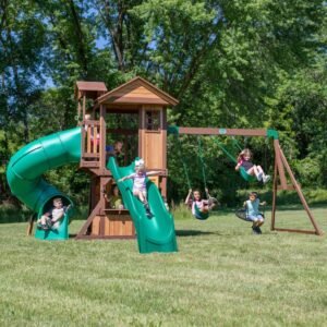 Alternative view of Backyard Discovery Tacoma Falls Swing Set