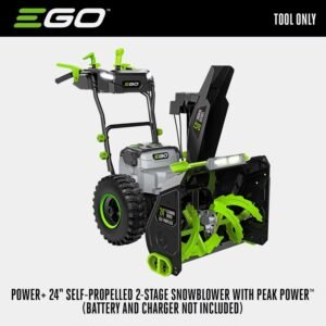 Alternative view of EGO Power+ 24″ Self Propelled 2-Stage Snow Blower SNT2400