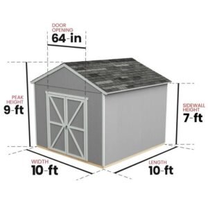 Alternative view of Handy Home Rookwood Storage Shed – Multiple sizes