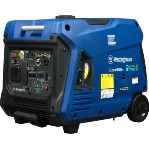 Alternative view of Westinghouse iGen4500DF 3700W Dual Fuel Portable Inverter Generator