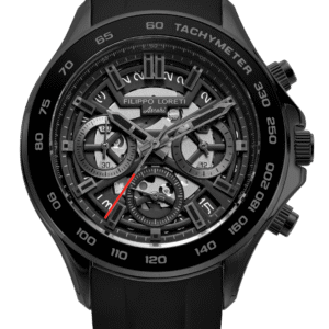 Ascari Monza Skeleton All Black Rubber