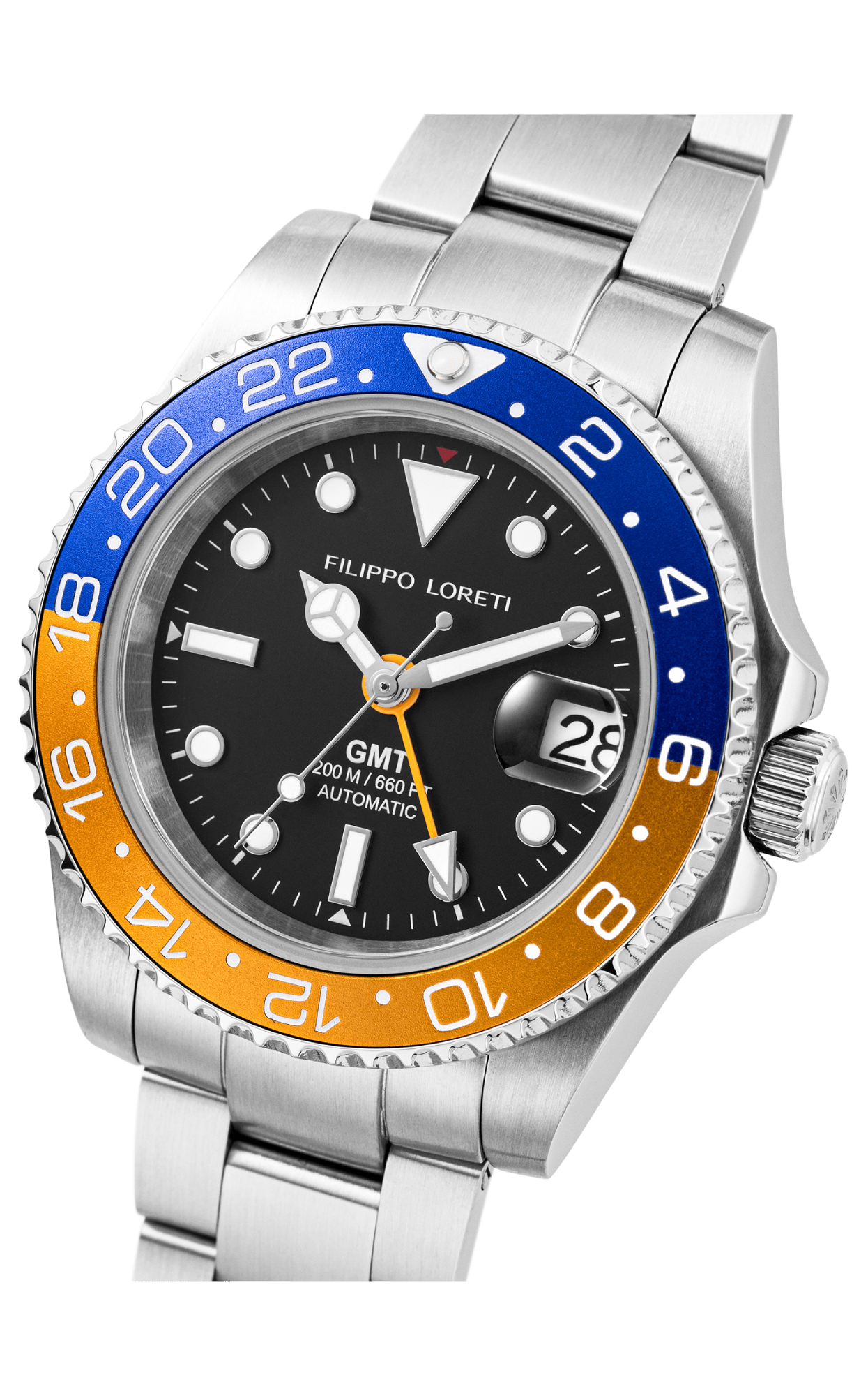 Aquadiver GMT Automatic Orange & Blue - Image 2
