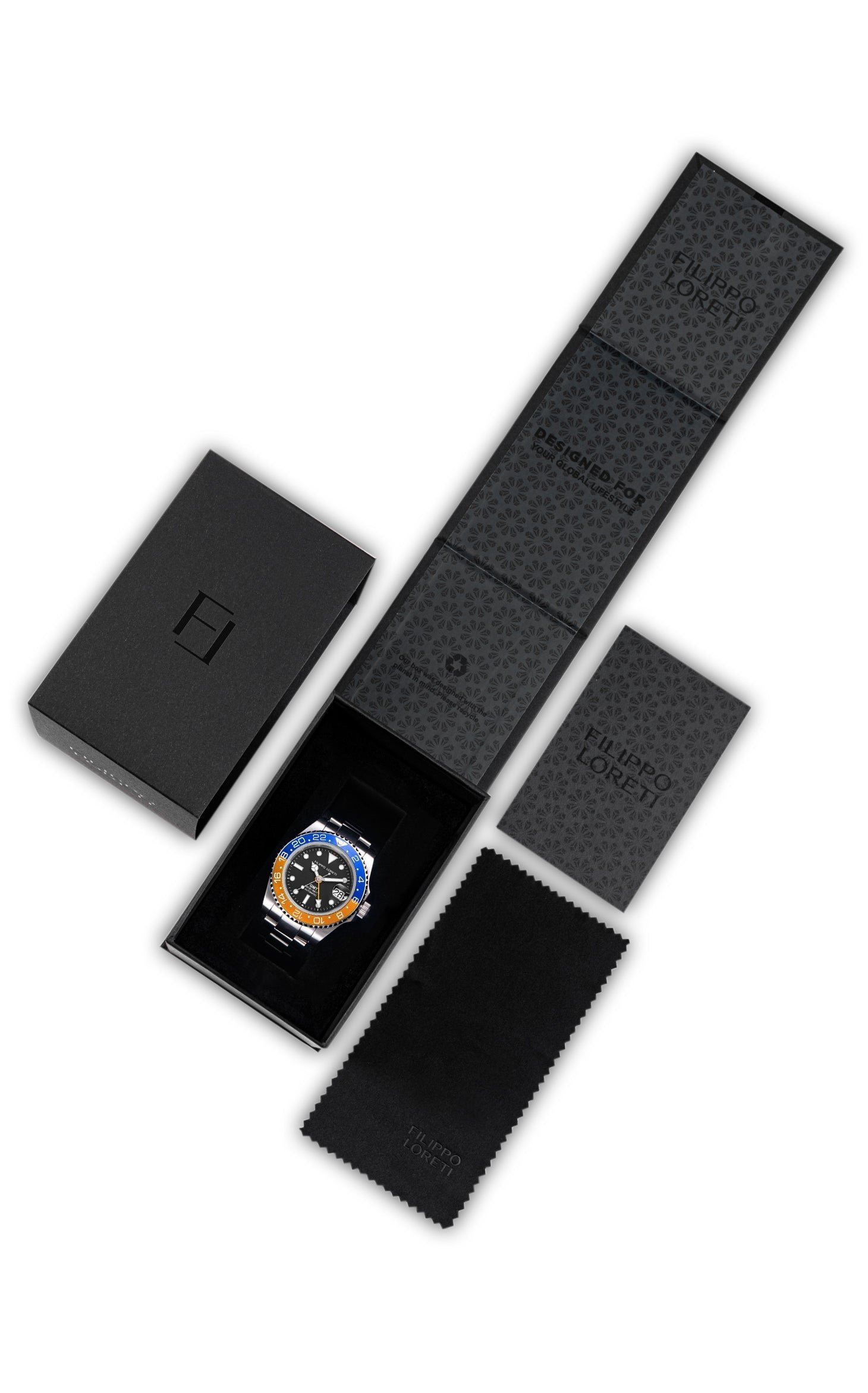Aquadiver GMT Automatic Orange & Blue - Image 4
