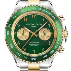Ascari Arabic Dial Two Tone Gold