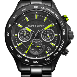 Ascari NightYellow Racer Black Bracelet