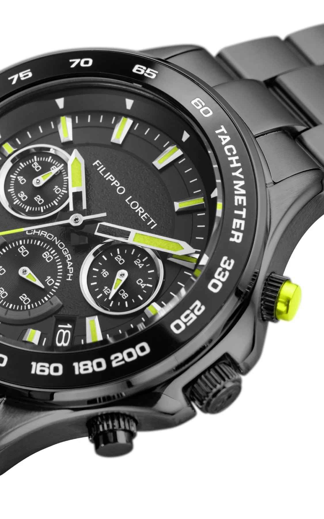 Ascari NightYellow Racer Black Bracelet - Image 2