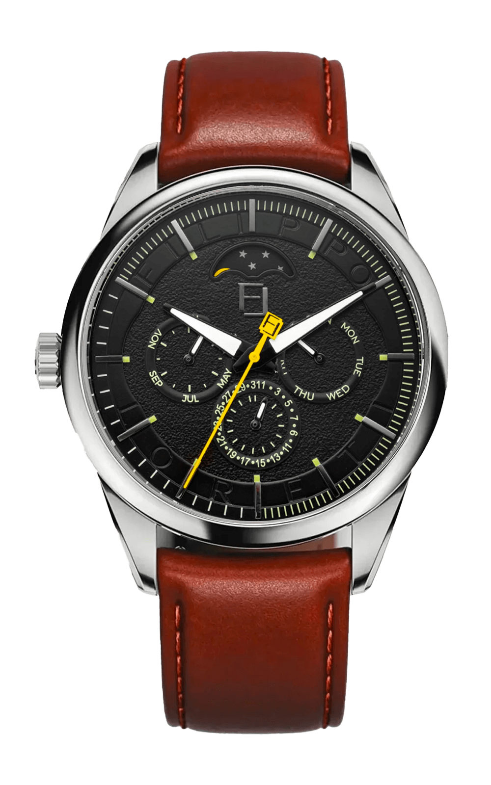 Fase Lunare NightRay Brown Leather