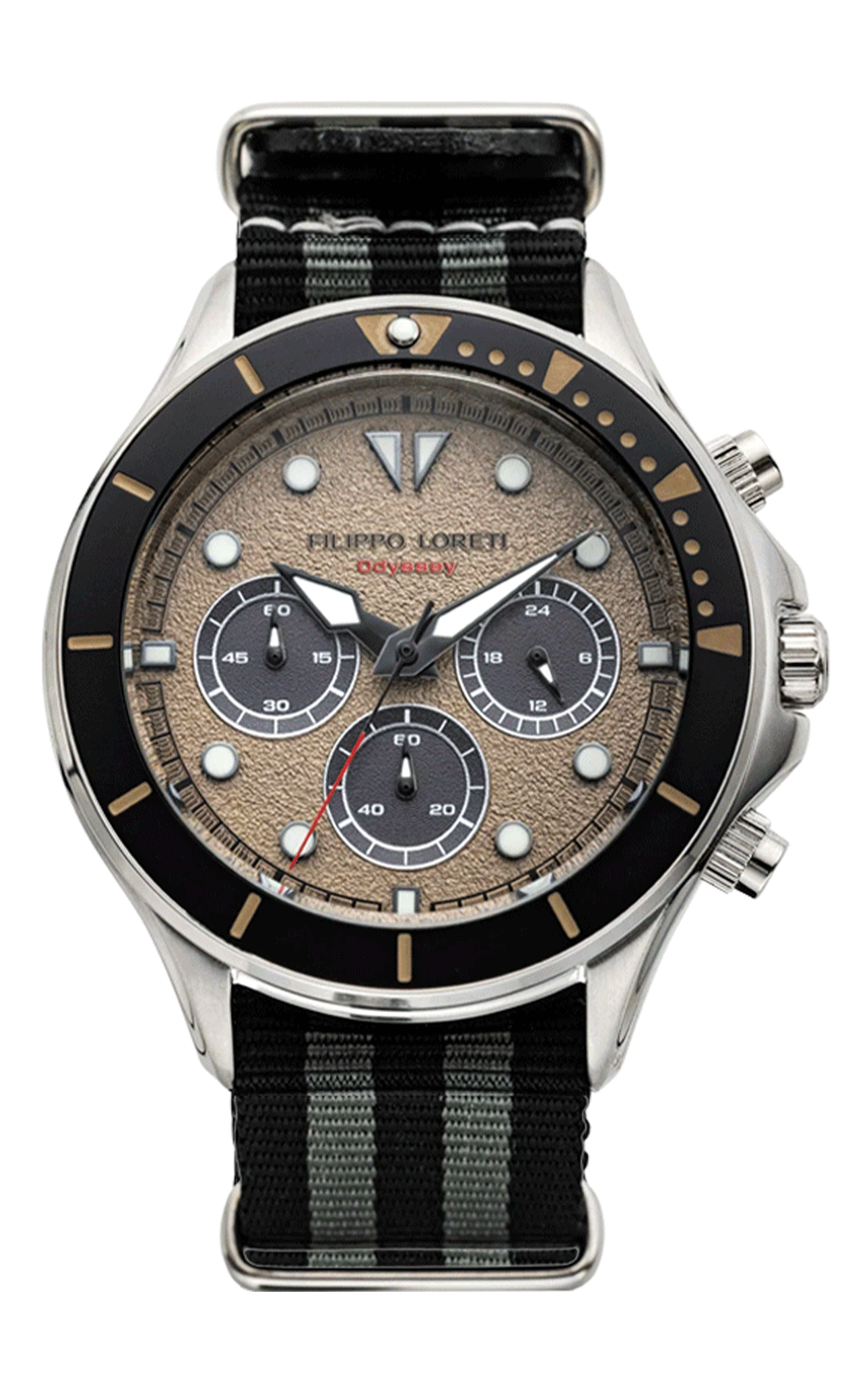 Odyssey Sandy Sail Chrono Nato Strap