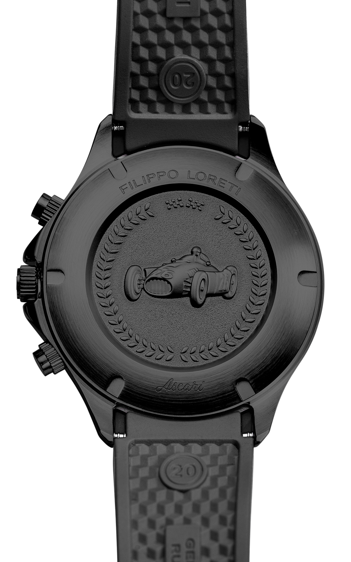 Ascari Monza Skeleton All Black Rubber - Image 3