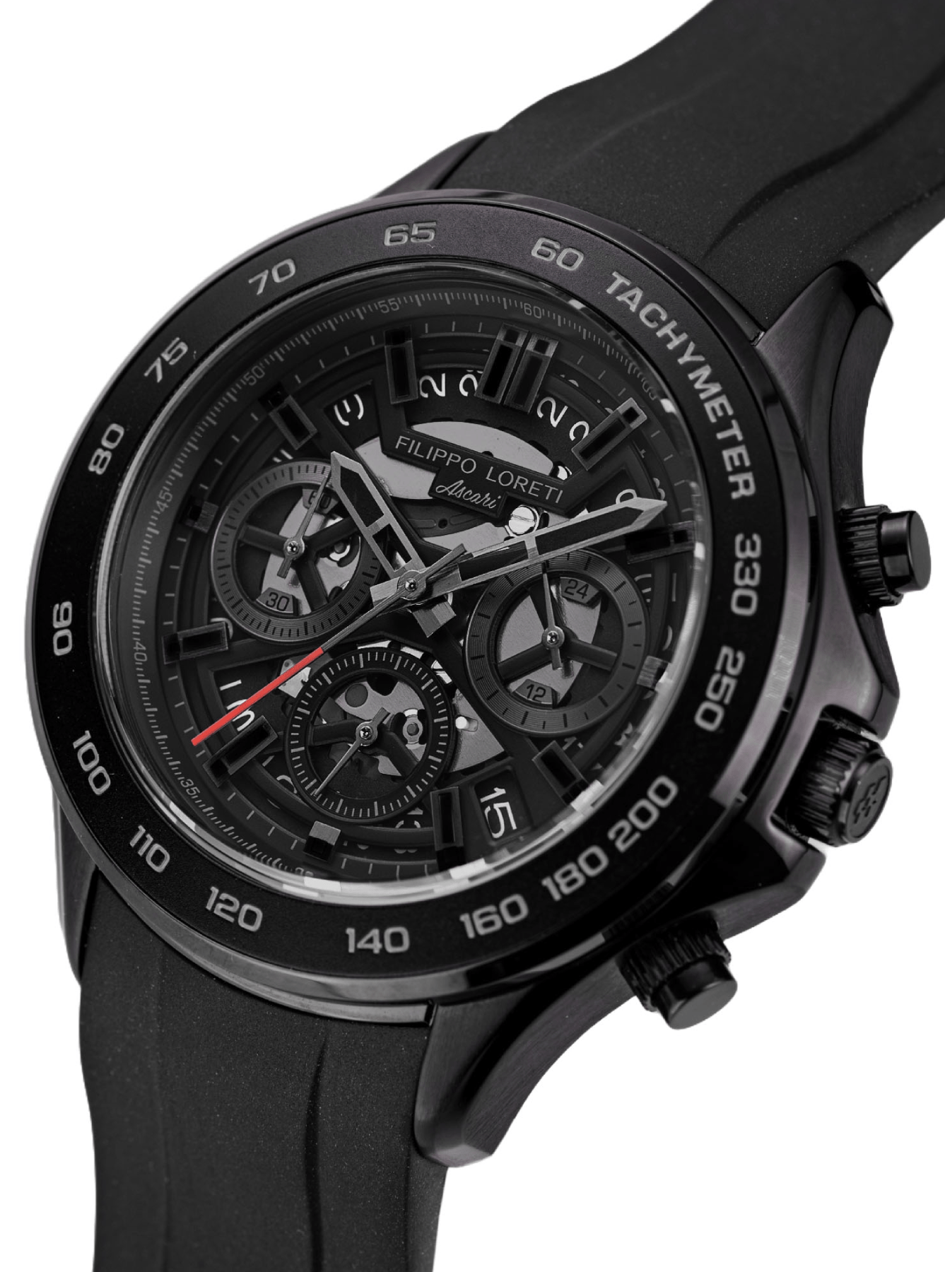 Ascari Monza Skeleton All Black Rubber - Image 2