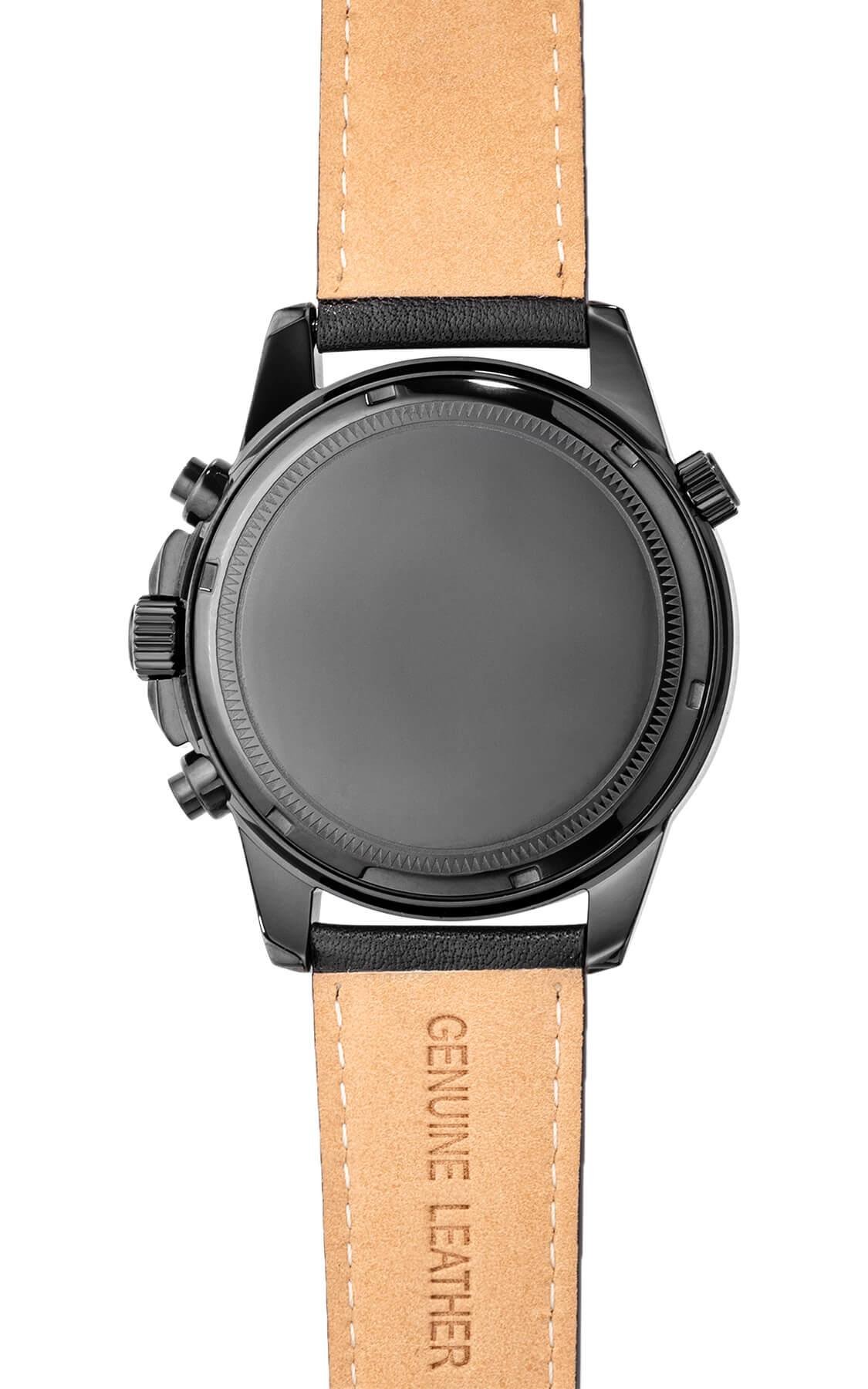 Oscura All Black 45mm Leather - Image 4